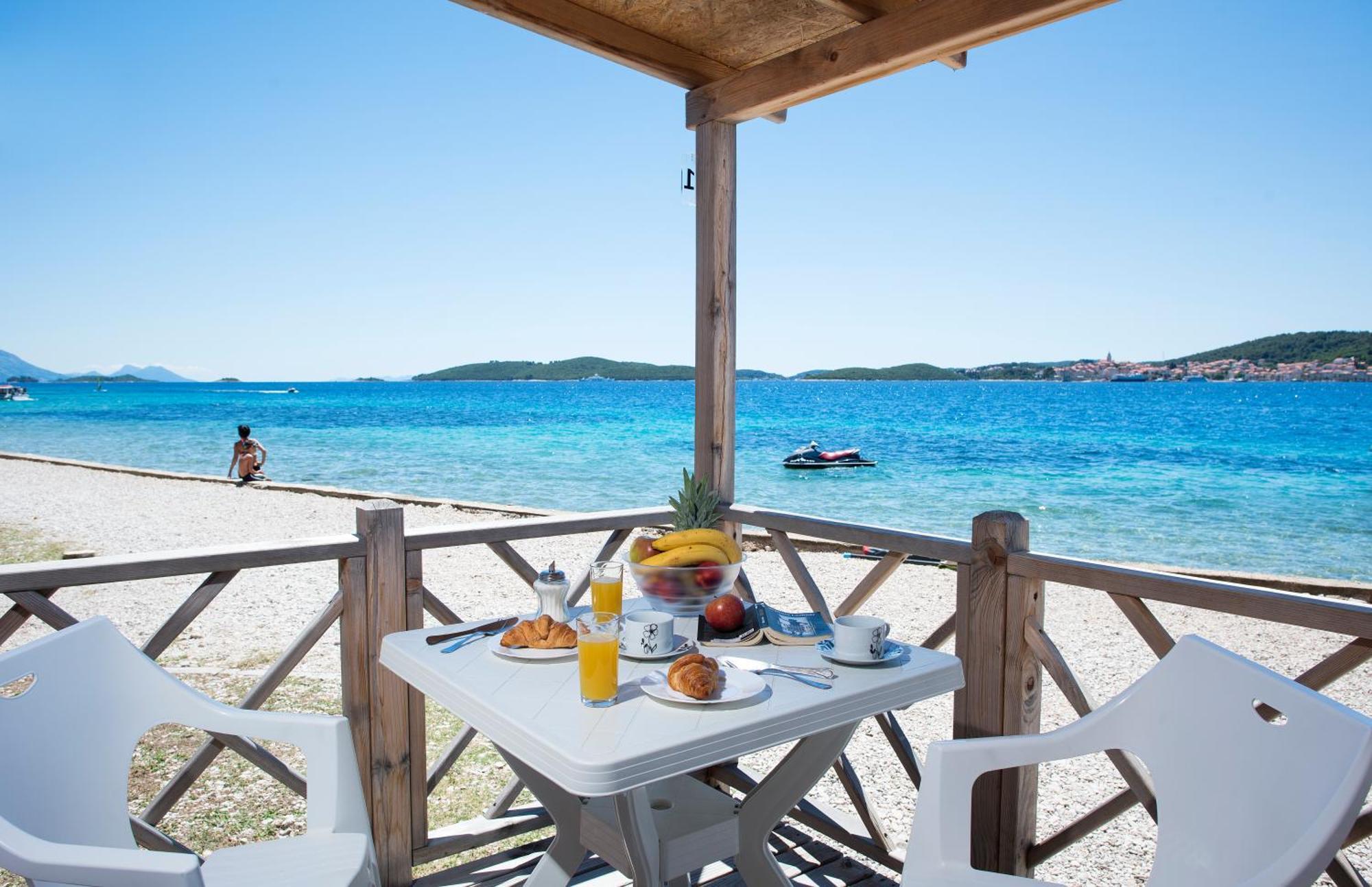 Mobile Homes Camp Perna - Adriatic Kampovi 奥瑞比克 外观 照片