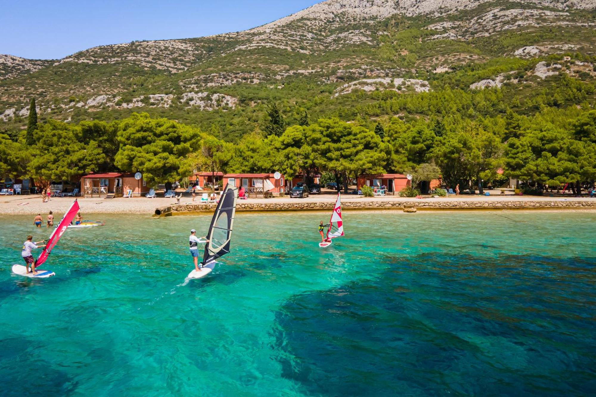 Mobile Homes Camp Perna - Adriatic Kampovi 奥瑞比克 外观 照片