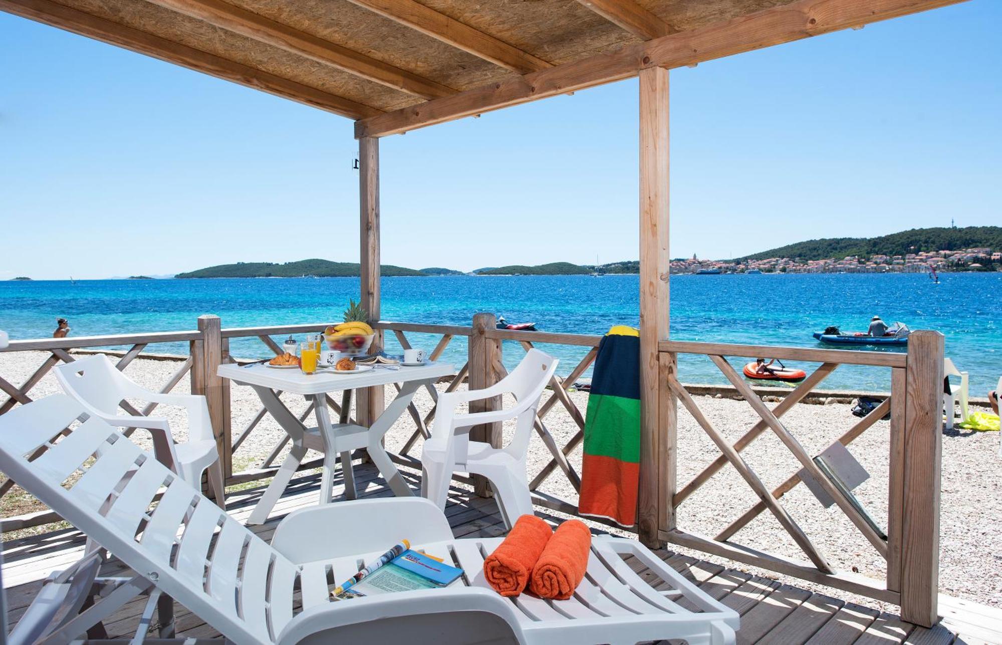 Mobile Homes Camp Perna - Adriatic Kampovi 奥瑞比克 外观 照片