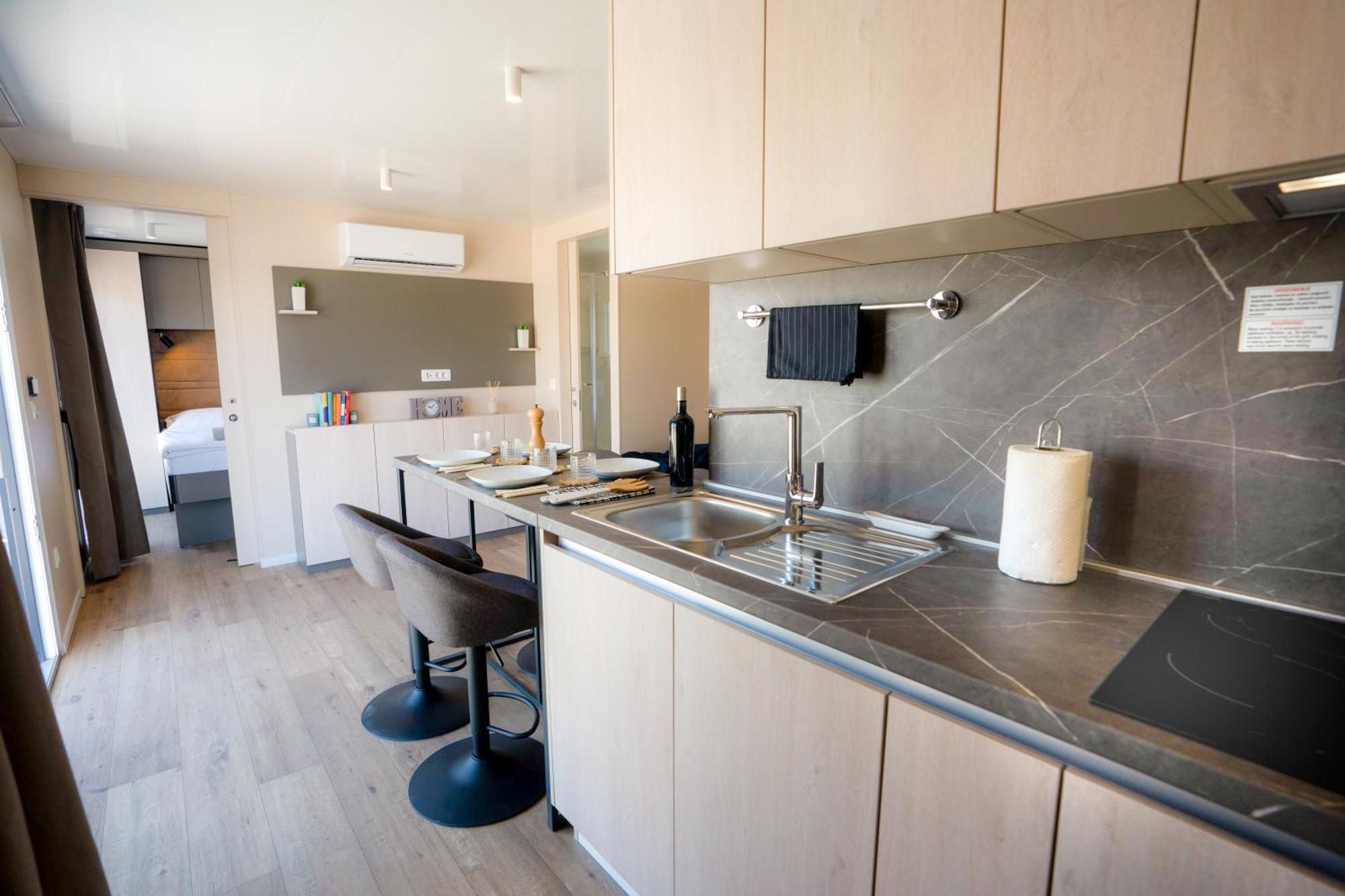 Mobile Homes Camp Perna - Adriatic Kampovi 奥瑞比克 外观 照片