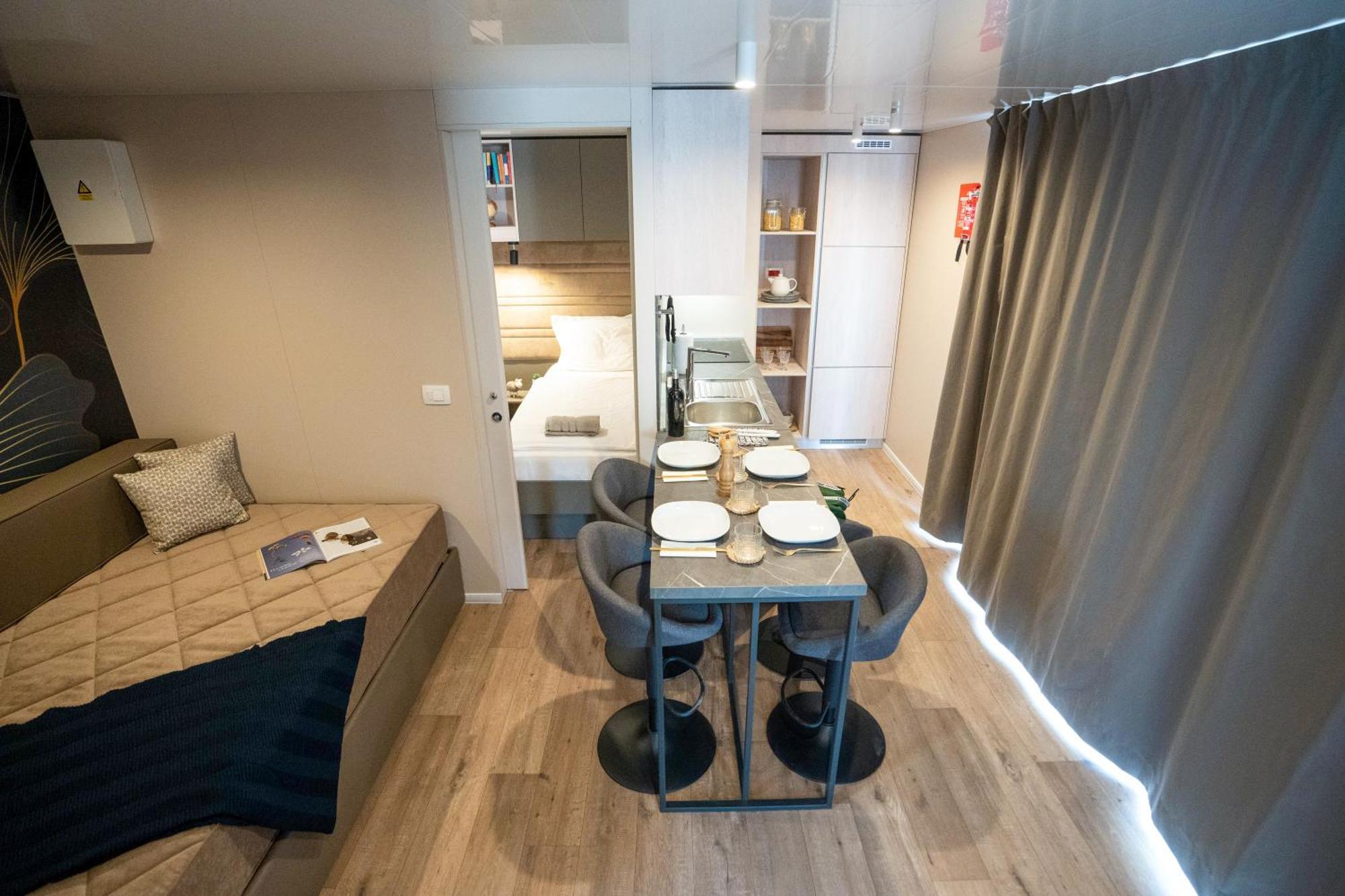 Mobile Homes Camp Perna - Adriatic Kampovi 奥瑞比克 外观 照片