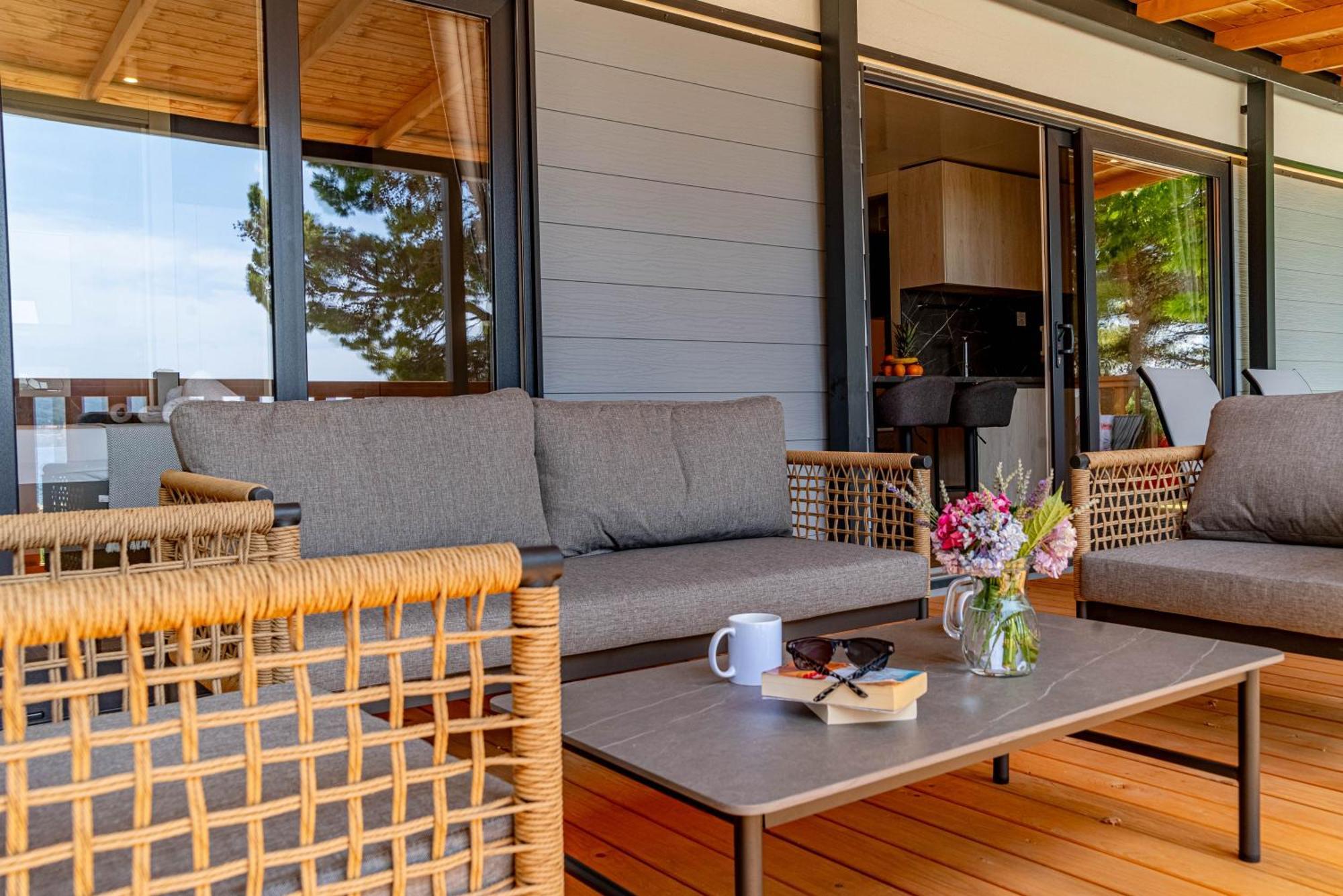 Mobile Homes Camp Perna - Adriatic Kampovi 奥瑞比克 外观 照片